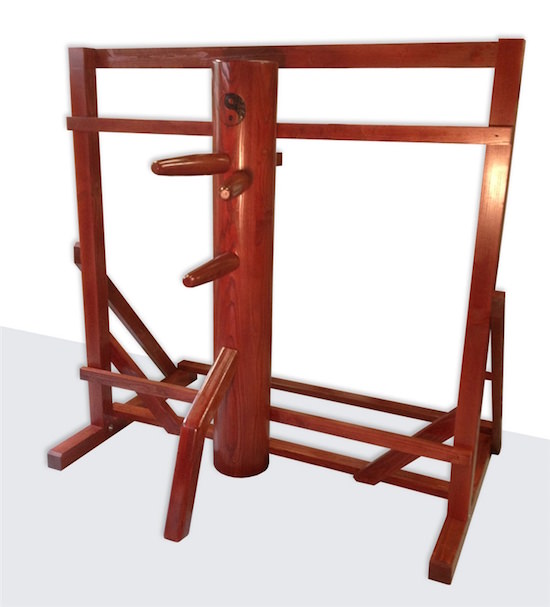 WING CHUN WOODEN DUMMY: Warrior - Traditional Free-Standing Frame (Made ...