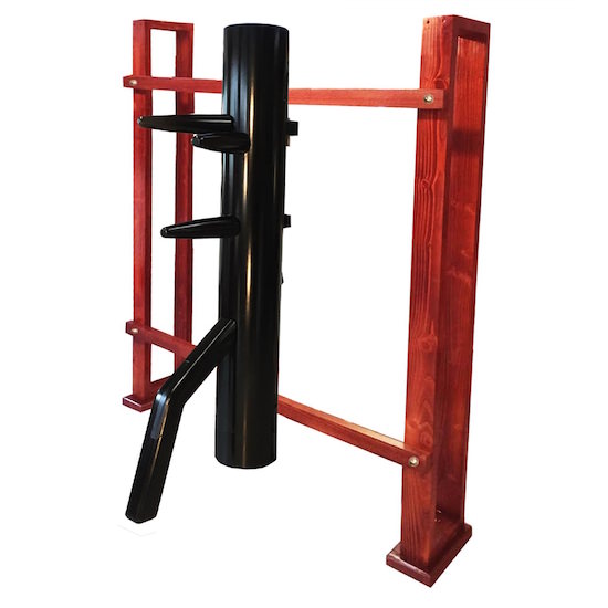 WING CHUN PVC DUMMY: Warrior - Wall Stand (Made on Demand)